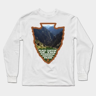 Black Canyon of the Gunnison National Park arrowhead Long Sleeve T-Shirt